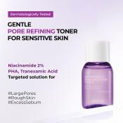 JUMISO Niacinamide 2+ Pore Smoothing 20 ml - Toner de fata formulat cu niacinamide si acid salicilic, care contribuie la diminuarea aspectului porilor dilatati si la reglarea excesului de sebum
