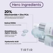 TIRTIR Niacinamide Collection Ser de fata Niacinamide 20% - Antirid, Iluminator si Uniformizare Ten, 30 ml