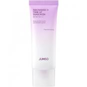 JUMISO Niacinamide 3+ Tone-up Sunscreen, 40 ml - Crema de fata formulata cu niacinamida si acid tranexamic, care contribuie la protectia ridicata impotriva radiatiilor UVA si UVB si la mentinerea luminozitatii tenului, Daily