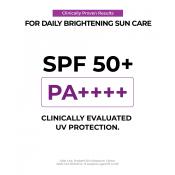 JUMISO Niacinamide 3+ Tone-up Sunscreen, 40 ml - Crema de fata formulata cu niacinamida si acid tranexamic, care contribuie la protectia ridicata impotriva radiatiilor UVA si UVB si la mentinerea luminozitatii tenului, Daily
