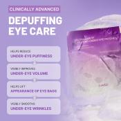 JUMISO Niacinamide 5+ Depuffing Under-Eye Patches 10 gr - Plasturi pentru ochi formulati cu niacinamida si cafeina, care contribuie la diminuarea aspectului pungilor de sub ochi si al cearcanelor