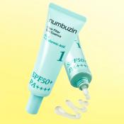 NUMBUZIN No.1 Clear Filter Sun Essence - crema de fata formulata cu Niacinamida si Centella Asiatica, care contribuie la protectia UV SPF50+ PA++++ si la mentinerea confortului cutanat - 50 ml