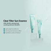 Numbuzin No.1 Clear Filter Sun Essence – Cremă Solară cu SPF50+ PA++++, 50 ml, Textură Lejeră, Protecție și Hidratare
