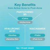 No.1 Pantothenic B5 Hyaluronic Active Clear Mask Masca de fata 26 ml