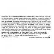 NUMBUZIN No.1 Pantothenic Skincare 100 Powder - pudra de fata formulata cu acid pantotenic (Vitamina B5) si extract de Cica, care contribuie la absorbtia excesului de sebum fara a bloca porii si la mentinerea unui finisaj mat - 7 gr