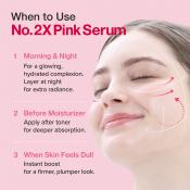 No.2 Rose PDRN Collagen 2X Plumping Serum Ser de fata 30 ml