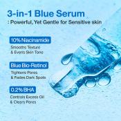 No.3 Blue Bio-Retinol Pore Refining Serum Ser de fata 30 ml