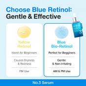 No.3 Blue Bio-Retinol Pore Refining Serum Ser de fata 30 ml