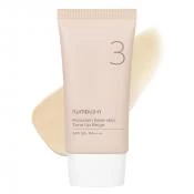 NUMBUZIN No.3 Porcelain Base-Skip Crema Colorata Beige - Protectie UV si Iluminare Ten, 50ml