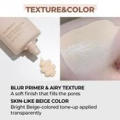 NUMBUZIN No.3 Porcelain Base-Skip Crema Colorata Beige - Protectie UV si Iluminare Ten, 50ml