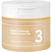 Numbuzin No.3 Radiance Glowing Jumbo Essence Pad – Dischete Tonice Iluminatoare, 70 Buc | Hidratare și Strălucire