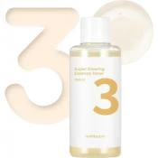 Numbuzin No.3 Super Glowing Essence Toner – Toner de față iluminator cu textură esență, 100 ml