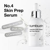 No.4 Ceramide AHA Glazed Skin Prep Serum Ser de fata 30 ml