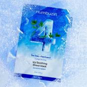 NUMBUZIN No.4 Masca Servetel Calmanta si Hidratanta - Racorire si Revigorare Ten Sensibil, 27 ml