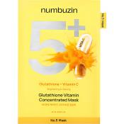 NUMBUZIN No.5 Vitamin Spotlight Masca Servetel pentru Fata 27 ml - Luminozitate, Hidratare si Uniformizare Ton, 27 ml