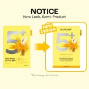 NUMBUZIN No.5 Vitamin Spotlight Masca Servetel pentru Fata 27 ml - Luminozitate, Hidratare si Uniformizare Ton, 27 ml