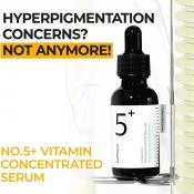 Numbuzin No.5 Vitamin Concentrated Serum 30 ml – Iluminare & Hidratare | Corectarea Petelor & Ridurilor