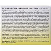 No.5 Vitamin Glutathione Dark Spot Cream Crema de fata 50 ml