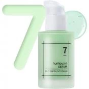 NUMBUZIN No.7 Ser calmant pentru fata Mild Green - Hidratare intensa si calmare rapida, 50 ml