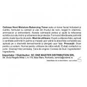 CELIMAX Noni Moisture Balancing Toner - toner de fata formulat cu extract de fruct noni si ulei din seminte de noni, care contribuie la hidratarea pielii si la metinerea echilibrului hidric al pielii - 150 ml