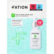 FATION Nosca9 Trouble Serum Mask, 25 ml - Masca de fata formulata cu Centella Asiatica si hialuronat de sodiu, care contribuie la calmarea pielii iritate si la metinerea nivelului de hidratare
