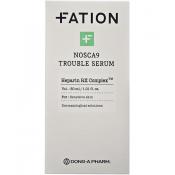 FATION Nosca9 Trouble Serum 30 ml — Ser de fata formulat cu pantenol si Centella Asiatica, care contribuie la calmarea pielii iritate si la metinerea nivelului optim de hidratare