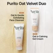 PURITO Oat-In Collection Scrub Curatare Faciala - Exfoliere delicata cu Ovaz si hidratare pentru piele sensibila, 150 ml