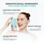 JUMISO Overnight Zero Pore Nose Patch - Plasturi formulati cu LHA si colagen, care contribuie la absorbtia excesului de sebum si la mentinerea porilor mai curati timp de 4-8 ore