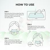 JUMISO Overnight Zero Pore Nose Patch - Plasturi formulati cu LHA si colagen, care contribuie la absorbtia excesului de sebum si la mentinerea porilor mai curati timp de 4-8 ore