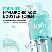 ANUA PDRN 100 Hyaluronic Acid Booster Toner 250 ml - Toner de fata formulat cu PDRN si acid hialuronic, care contribuie la hidratarea pielii si la mentinerea luminozitatii tenului