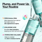ANUA PDRN 100 Hyaluronic Acid Booster Toner 250 ml - Toner de fata formulat cu PDRN si acid hialuronic, care contribuie la hidratarea pielii si la mentinerea luminozitatii tenului