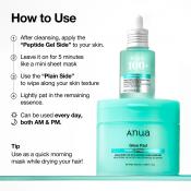 PDRN 100Hyaluronic Acid Glow Pad Toner de fata dischete 60 buc