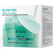PDRN 100Hyaluronic Acid Glow Pad Toner de fata dischete 60 buc