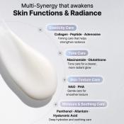 COSRX PDRN Exosome Skinplaning Glaze Mask, 50 ml - masca de fata formulata cu PDRN si niacinamida, care contribuie la hidratarea pielii si la mentinerea confortului cutanat
