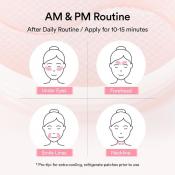 ABIB PDRN Retinal Eye Patch Glow Jelly benzi pentru ochi - hidratare si luminozitate, 60 buc