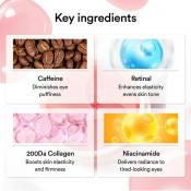 ABIB PDRN Retinal Eye Patch Glow Jelly benzi pentru ochi - hidratare si luminozitate, 60 buc