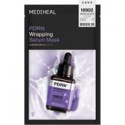 MEDIHEAL PDRN Wrapping Serum Mask Lifting, 25 ml - Masca de fata formulata cu PDRN si pantenol, care contribuie la fermitate, lifting si ingrijirea porilor vizibili
