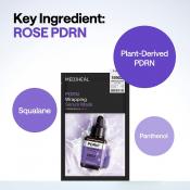MEDIHEAL PDRN Wrapping Serum Mask Lifting, 25 ml - Masca de fata formulata cu PDRN si pantenol, care contribuie la fermitate, lifting si ingrijirea porilor vizibili