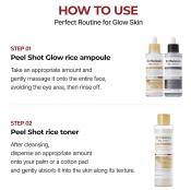 Peel Shot Glow White Rice Toner Toner de fata 200 ml