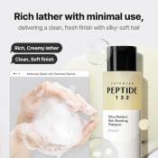 COSRX Peptide 132 Ultra Perfect Hair Bonding Shampoo sampon - rezistenta si hidratare, 200 ml