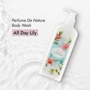 ​Nature Republic Perfume De Nature Body Wash All Day Lily – Gel de duș hidratant 345 ml​