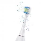 AQUAPICK AQ-120 Periuta de Dinti Electrica Sonica cu 3 moduri de curatare si design ergonomic, ideala pentru pentru ingrijirea profesionala a dintilor si gingiilor, culoare Alb