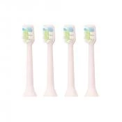 Aquapick Rezervă Periuță de Dinți Compatibilă AQ-102 – 4 Bucăți, culoare roz