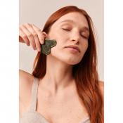 Piatra Pentru masaj Facial Jade Gua Sha Verde