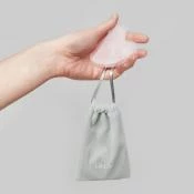 Piatra Pentru masaj Facial Quartz Gua Sha Roz