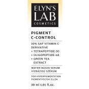 ELYN'S LAB Pigment C-Control 10% SAP Vitamin C - ser de fata formulata cu Sodium Ascorbyl Phosphate si Tetrapeptida-30, care contribuie la iluminarea pielii si la uniformizarea tonusului pielii - 30 ml