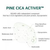 ROUND LAB Pine Calming Cica Pad, 50 buc - dischete formulate cu Centella Asiatica si PHA gluconolactona, care contribuie la exfolierea delicata si la calmarea pielii predispuse la imperfectiuni
