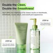 Pore Clay Pack Cleanser Heartleaf Charcoal Foam Spuma de curatare 120 ml
