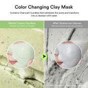 Pore Clay Pack Cleanser Heartleaf Charcoal Foam Spuma de curatare 120 ml