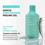 JUMISO Pore Melting Peeling Gel 150 ml - Exfoliant formulat cu gluconolactona si pudra fina de orez, care contribuie la indepartarea impuritatilor si a excesului de sebum si la mentinerea confortului pielii dupa exfoliere